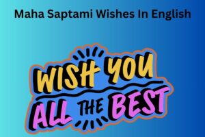 Maha Saptami Wishes In English