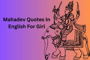 Mahadev Quotes In English For Girl
