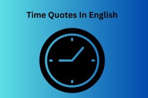 Time Quotes In English