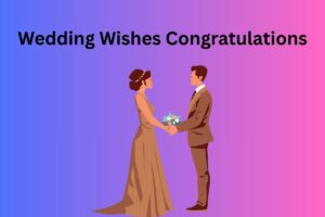 Wedding Wishes Congratulations